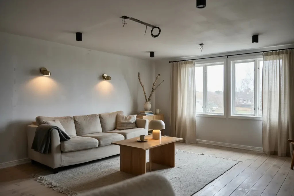 installera belysning hemma s lyfter r tt ljuss ttning b de trivsel och funktion